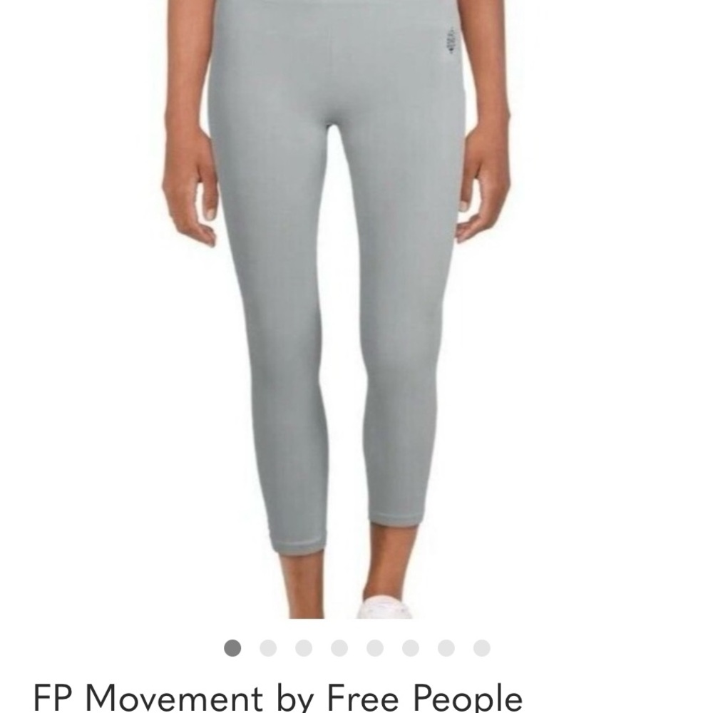 NWT Free People Movement light gray Leggings